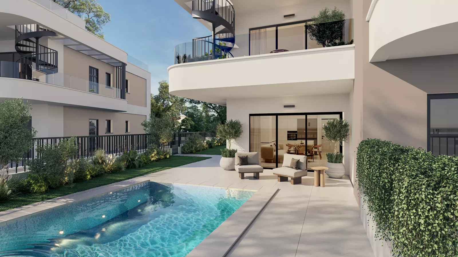 Garden terrace · Residence 11-105