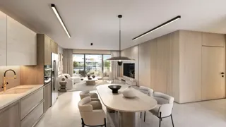 Kitchen and living room · Residence 13-206