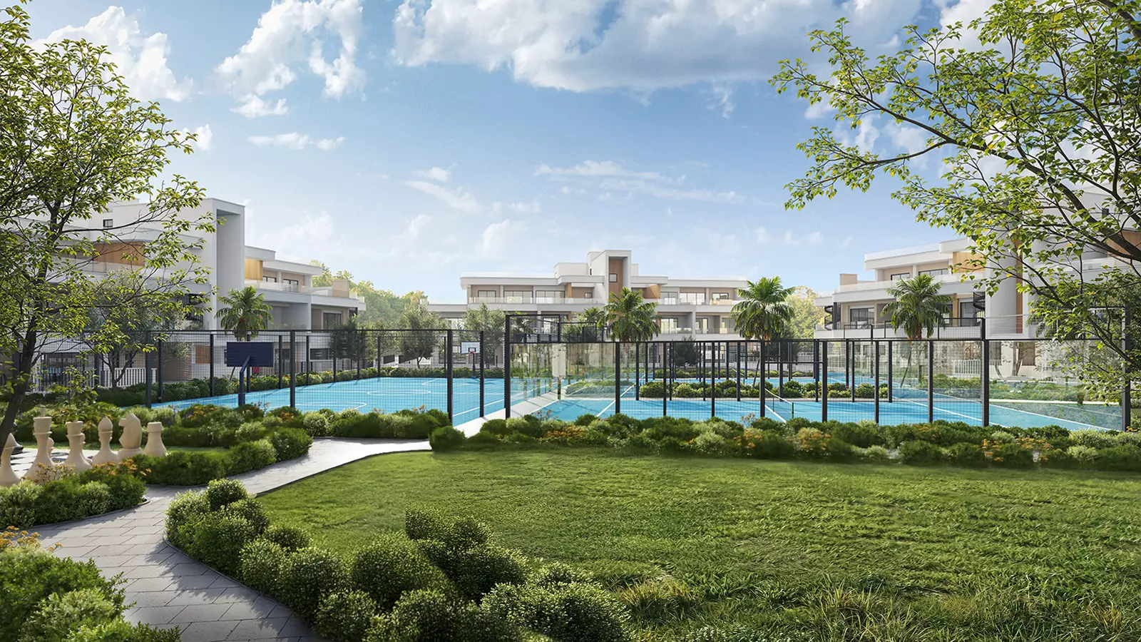 Padel courts at Royal Dreams