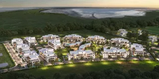 Boutique residences surrounded by green space