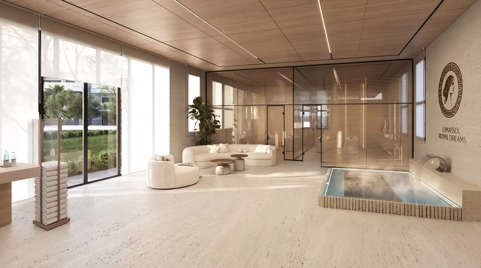 Royal Dreams spa interior